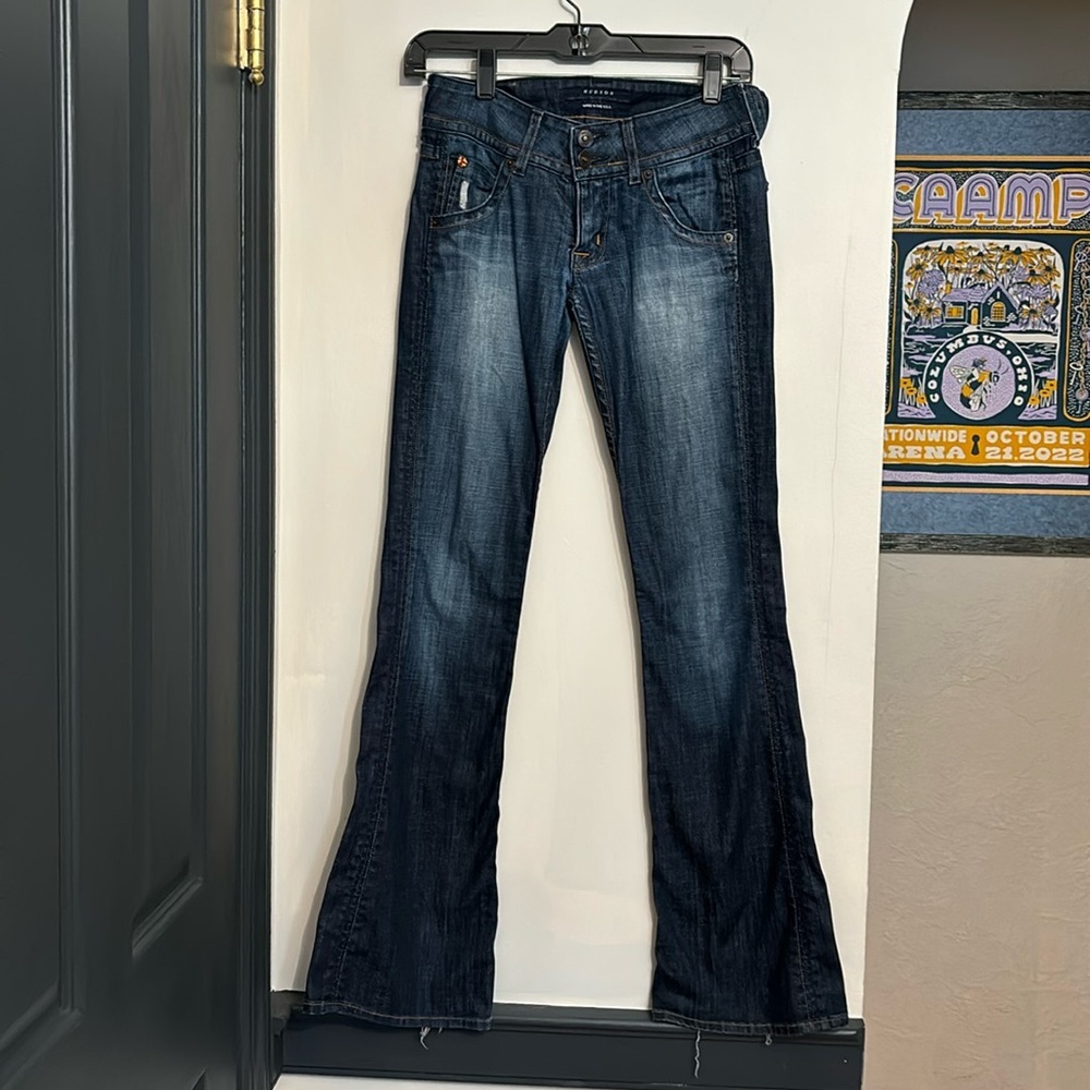 Hudson jeans low rise flare size 24